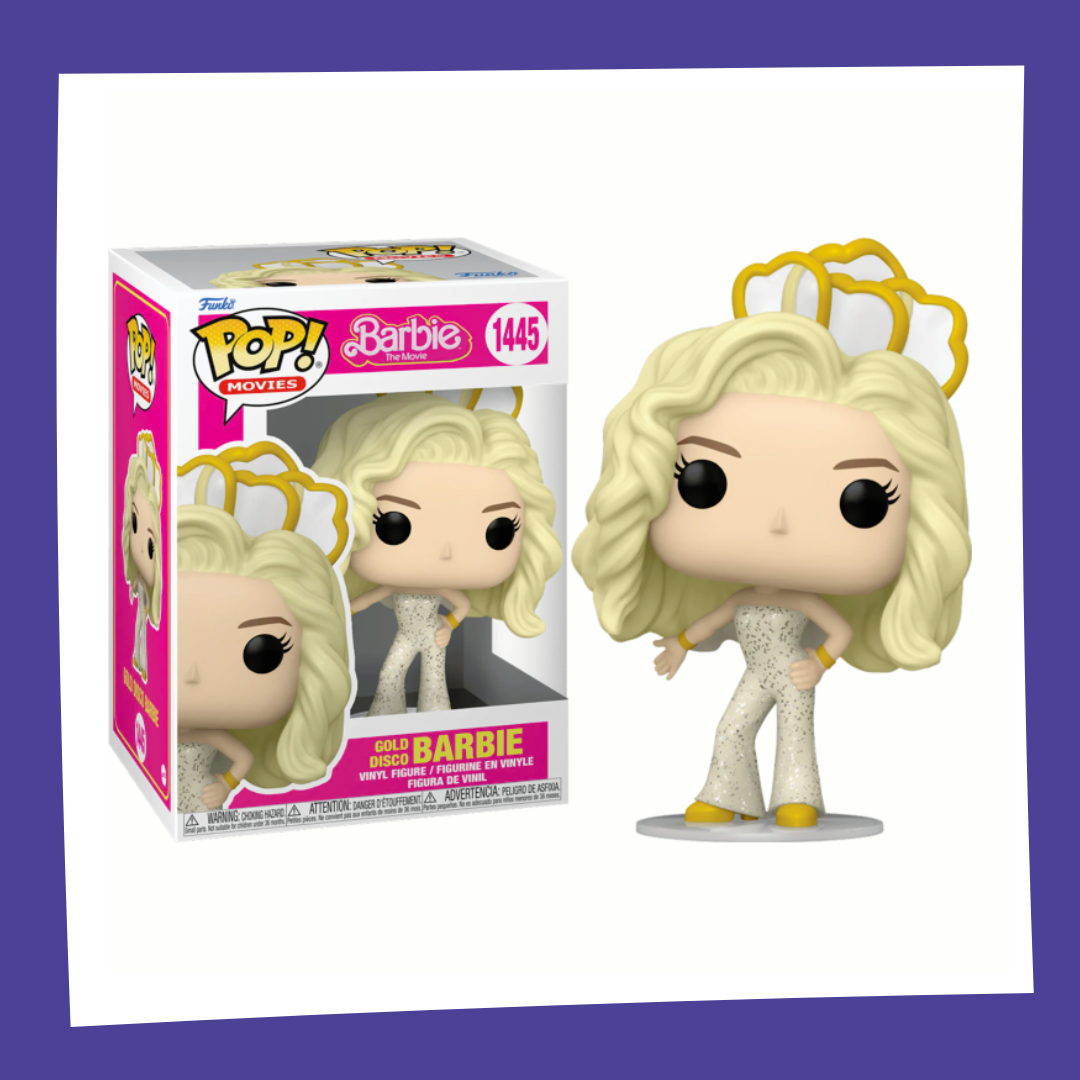 Funko POP! Barbie : The Movie - Gold Disco Barbie 1445 – Funky Merch