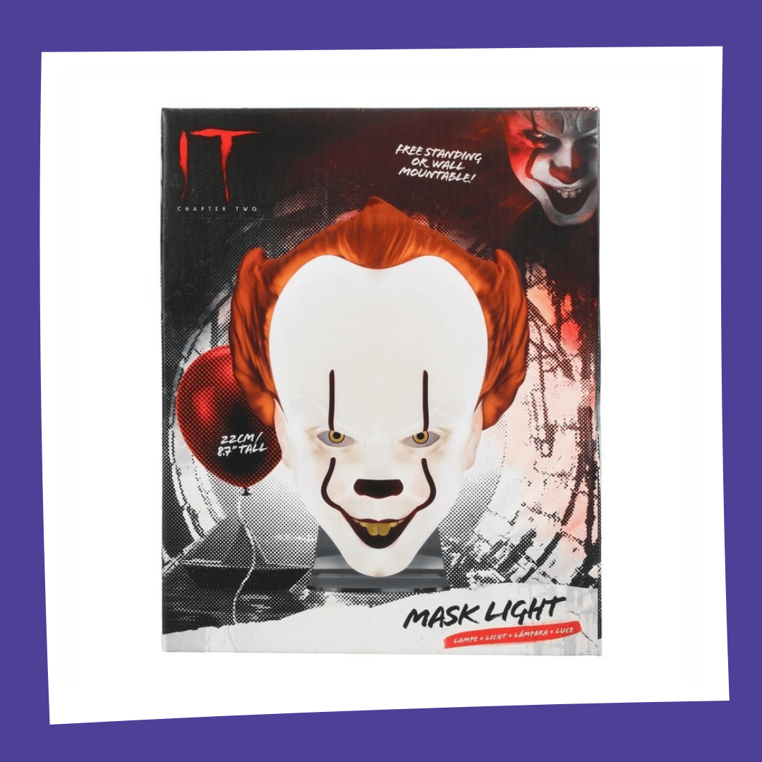 IT - Masque Pennywise - Lampe 22cm