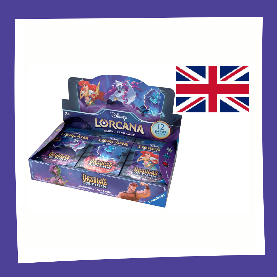 LORCANA - Disney - Trading Cards Boite de 24 Boosters Chapitre 4 - UK