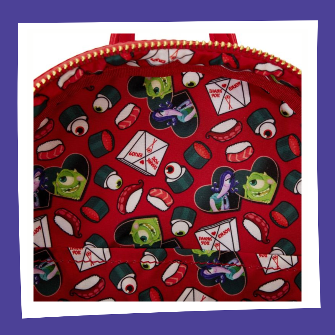 DISNEY - Monstres et Cie "Boo Takeout" - Mini Sac à Dos LoungeFly