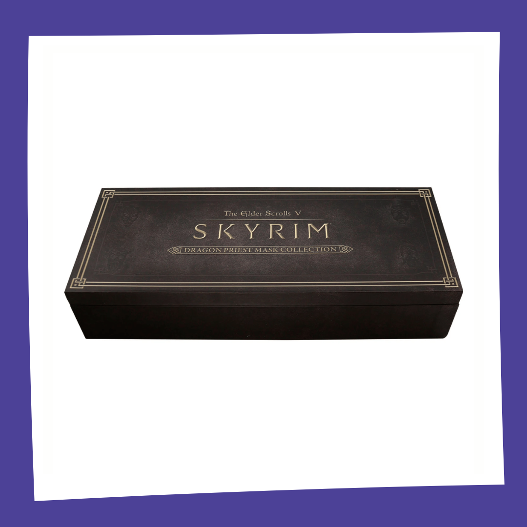 ELDER SCROLLS V SKYRIM - Set 4 Masques - Édition Limitée