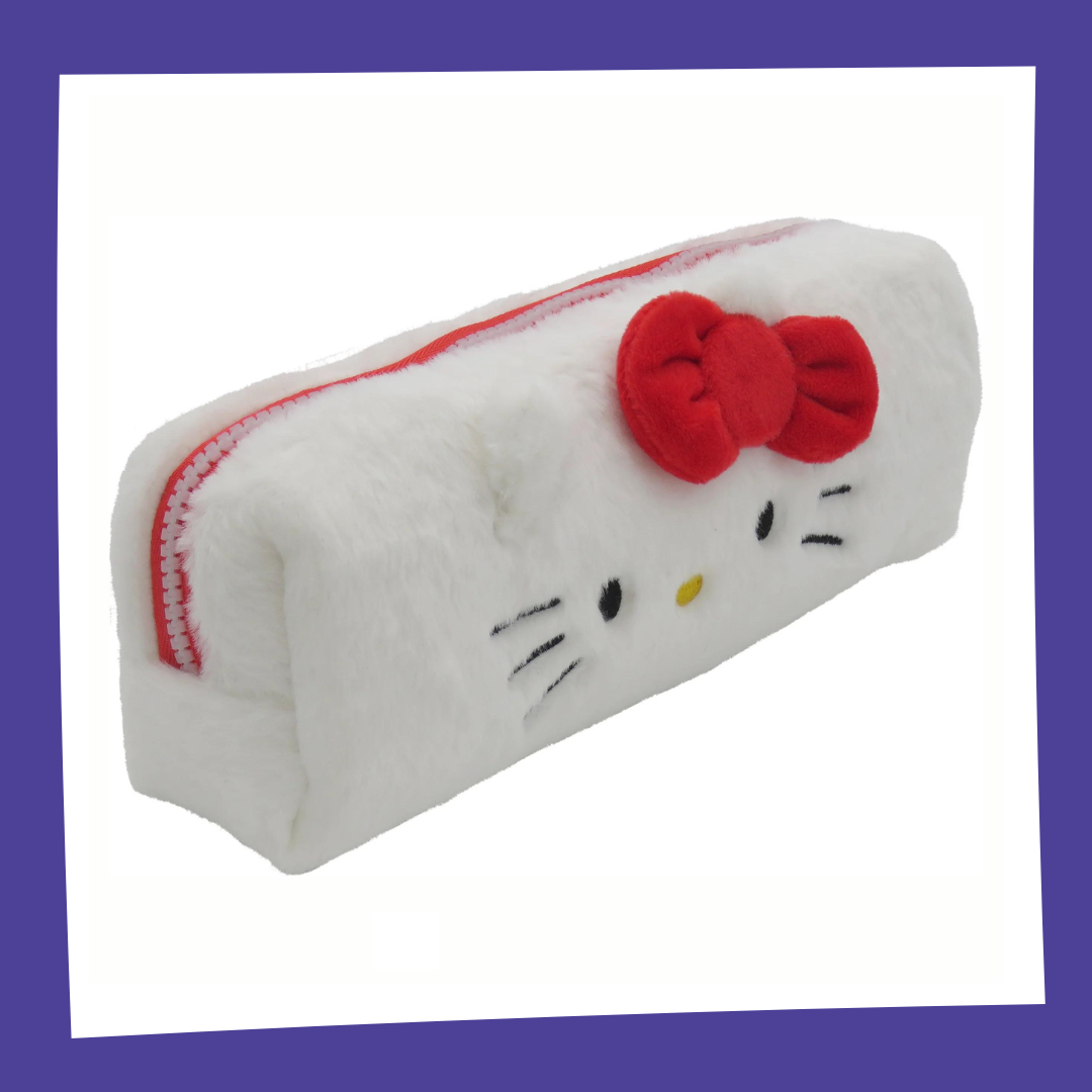 HELLO KITTY - Trousse Rectangulaire Peluche 23cm