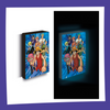 One Piece - Luffy with Friends 40x30cm - Lampe Murale Décorative