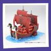 Model Kit / Maquette - One Piece - Kuja Pirates - Boa Hancock Ship