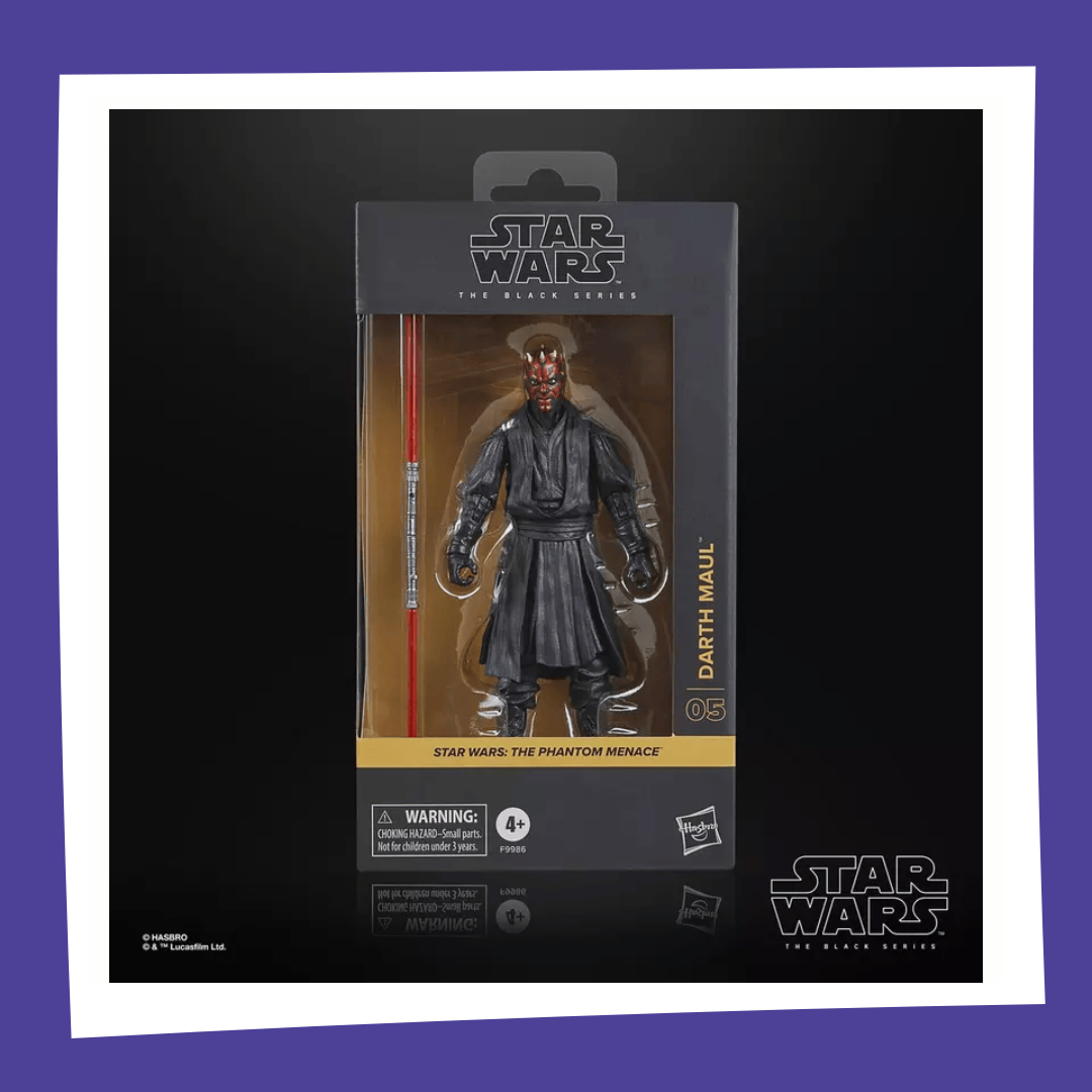 Figurine Hasbro - Star Wars - Dark Maul Black Series 15cm