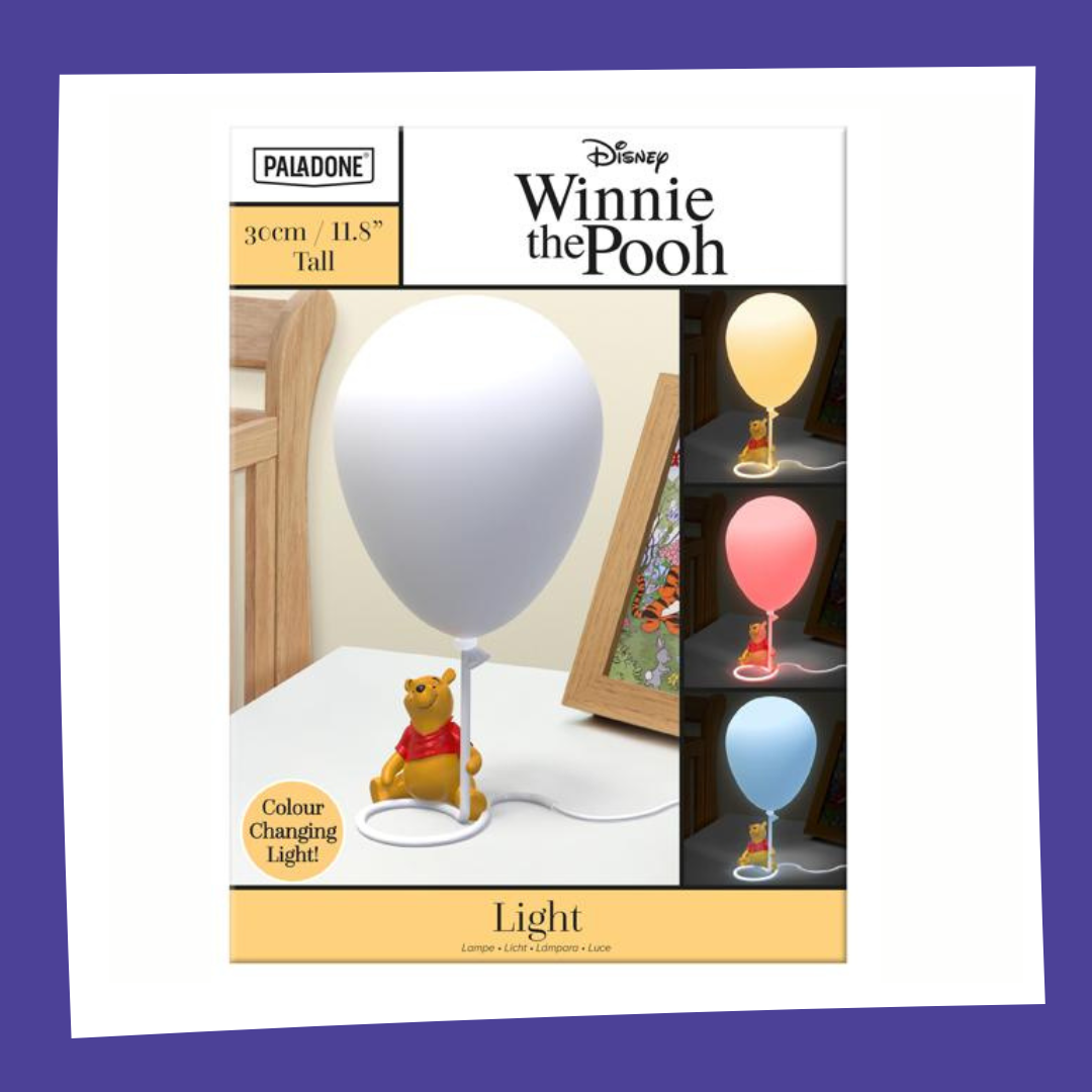 WINNIE L'OURSON - Winnie avec Ballon - Lampe 34cm