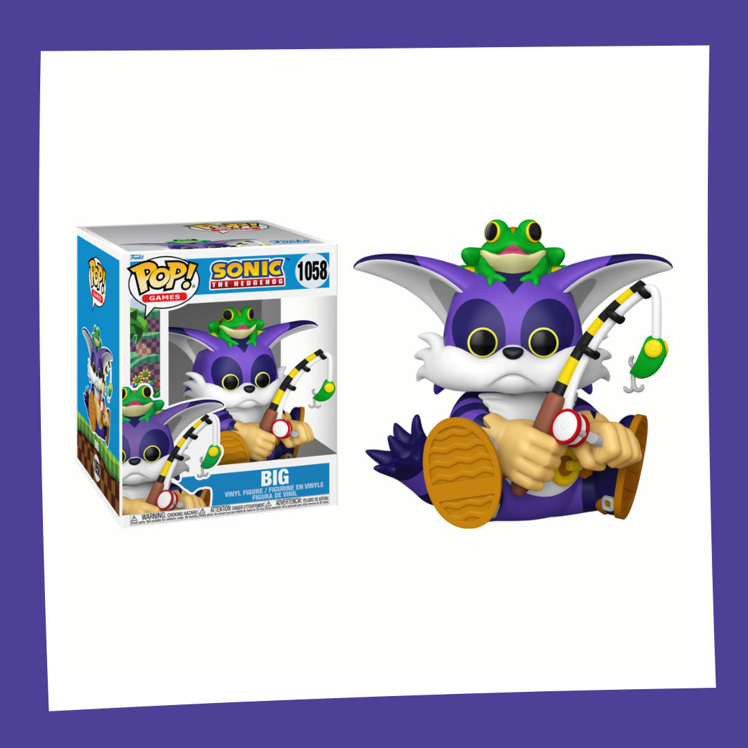 Funko POP! Sonic The Hedgehog - Big 6" Super Sized 1058