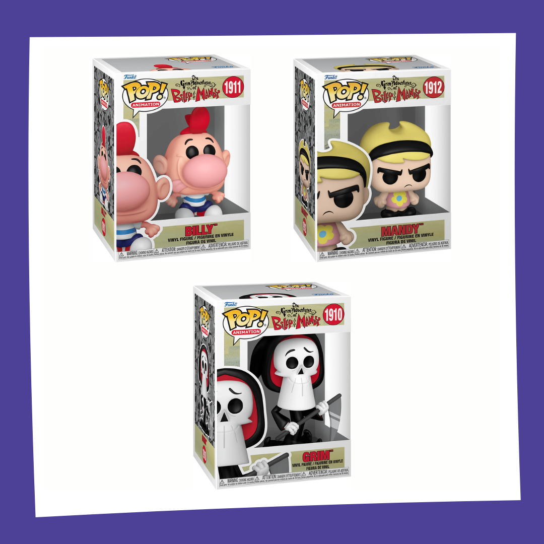 Funko POP! Grim Adventures of Billy & Mandy - Bundle x3 POP!