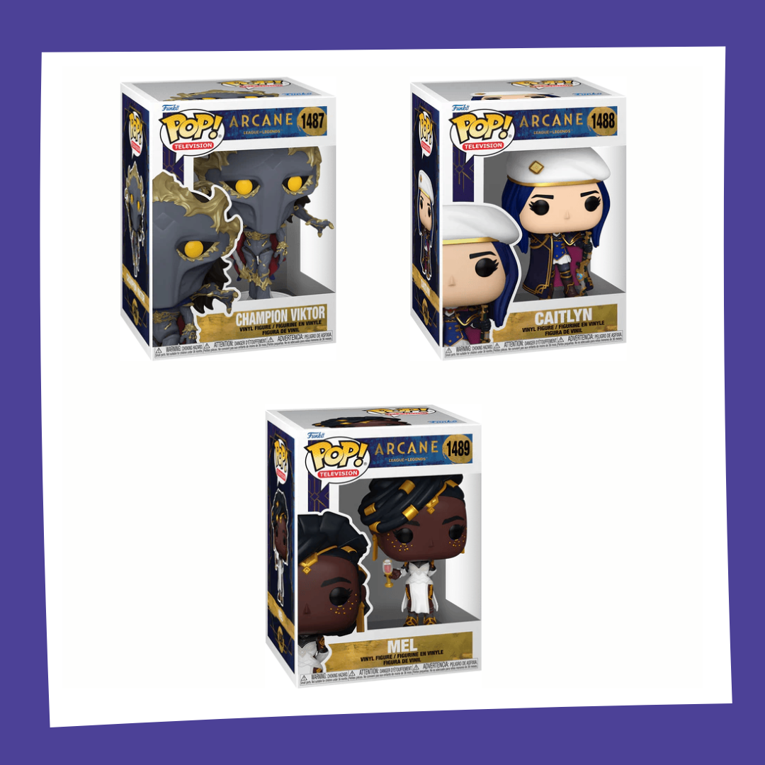 Funko POP! Arcane (League of Legends) - Bundle x3 POP