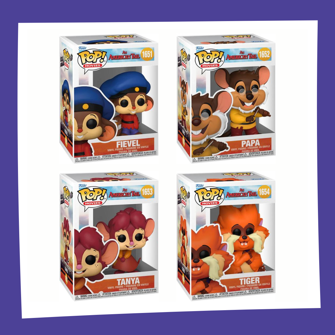 Funko POP! Fievel (An American Tail) - Bundle x4 POP!