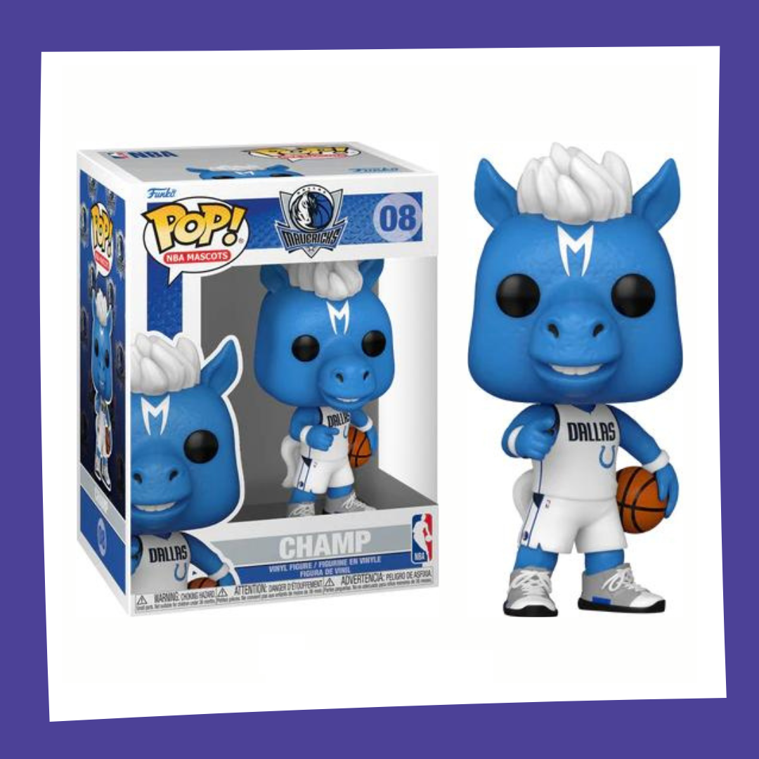 Funko POP! NBA Mascots - Champ (Dallas Mavericks) 08