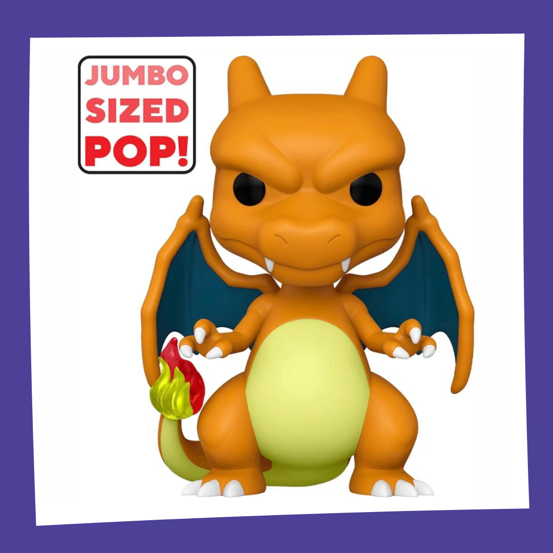 Funko POP! Pokémon - Charizard (Dracafeu) Jumbo (25cm) 851