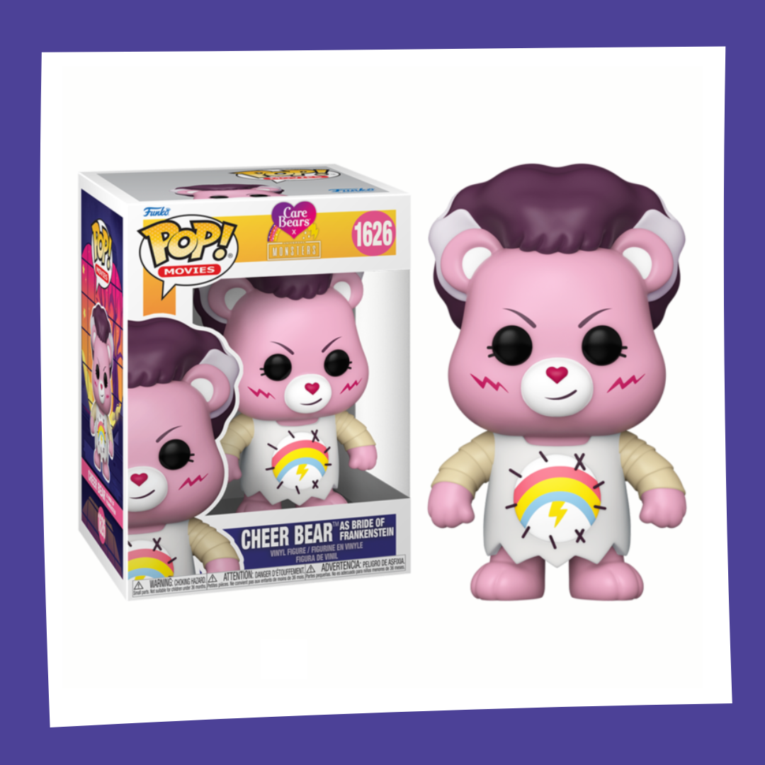 Funko POP! Care Bears x UM - Cheer Bear (Bride of Frankenstein) 1626