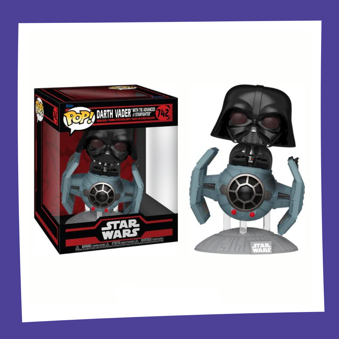 Funko POP! Star Wars : Darkside - Darth Vader (Tie Advanced) 742 Rides