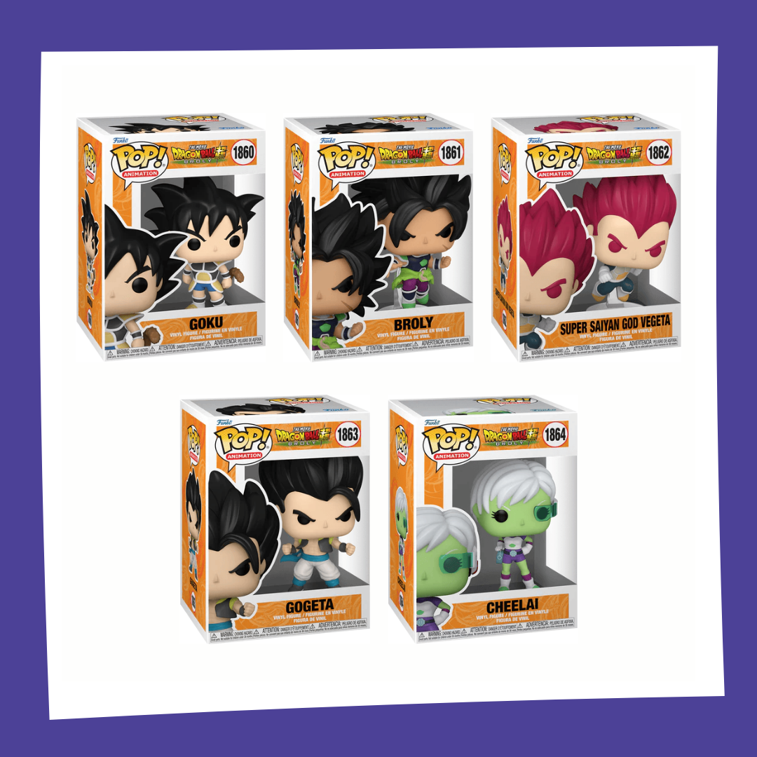 Funko POP! Dragon Ball Super : Broly - Bundle x5 POP! (Chase Possible)