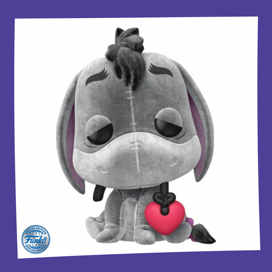 Funko POP! Winnie The Pooh - Eeyore (Bourriquet) Flocked 1170