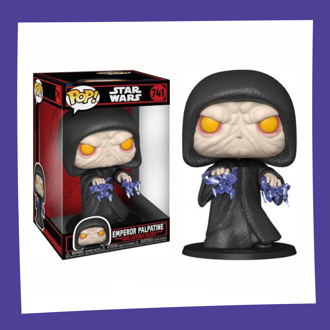 Funko POP! Star Wars : Darkside - Emperor Palpatine Jumbo (25cm) 741