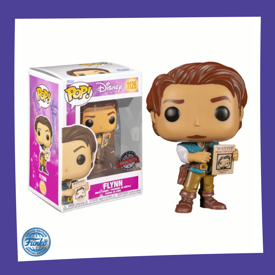 Funko POP! Disney - Flynn with Poster 1126