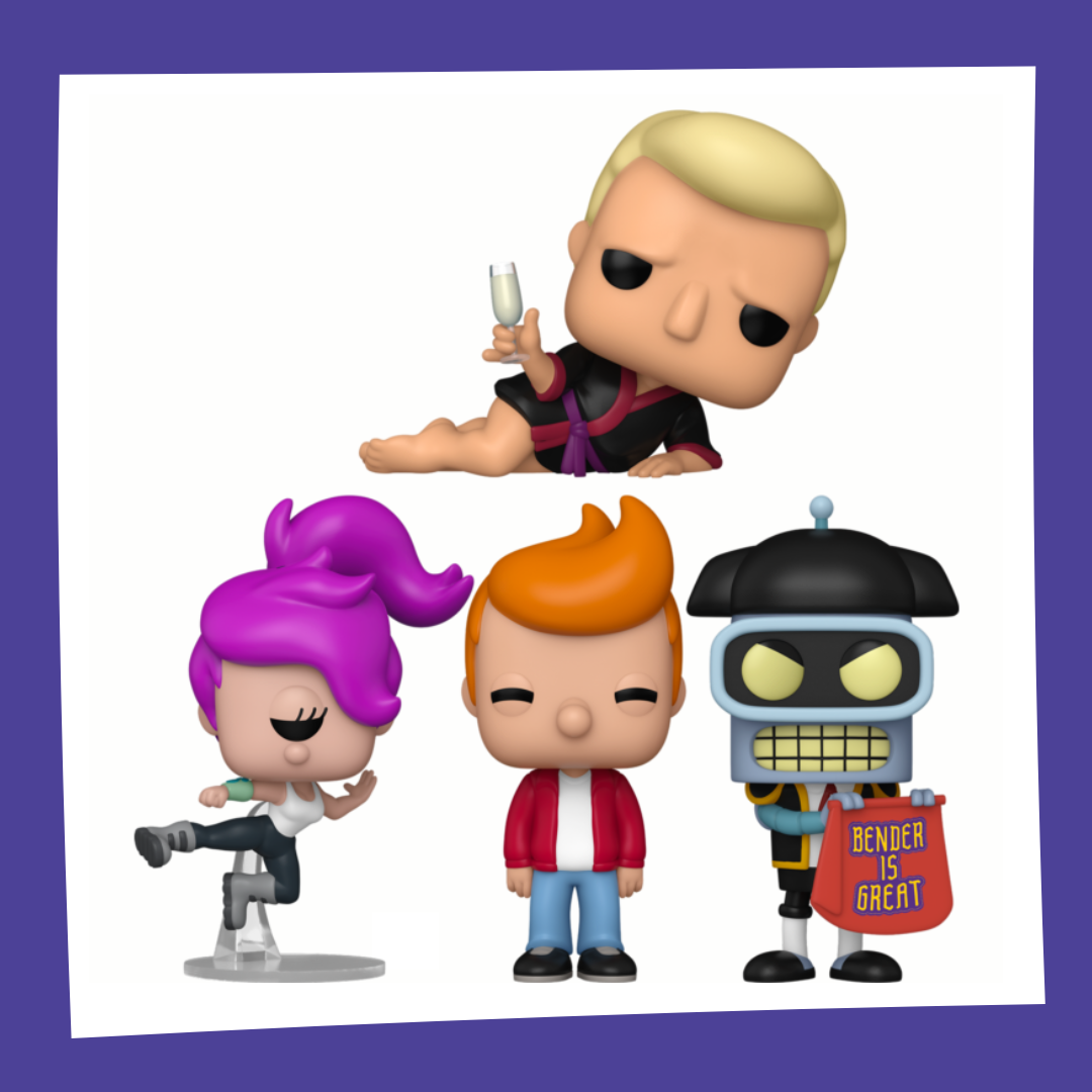 Funko POP! Futurama - Bundle x4 POP! - Précommande