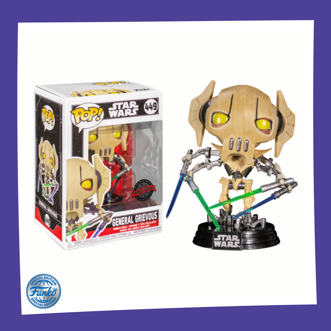 Funko POP! Star Wars - General Grievous "4 Lightsabers" 449