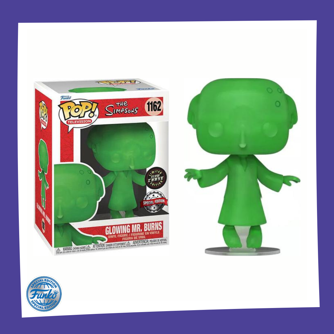 Funko POP! The Simpsons - Glowing Mr. Burns 1162 (Chase Possible)