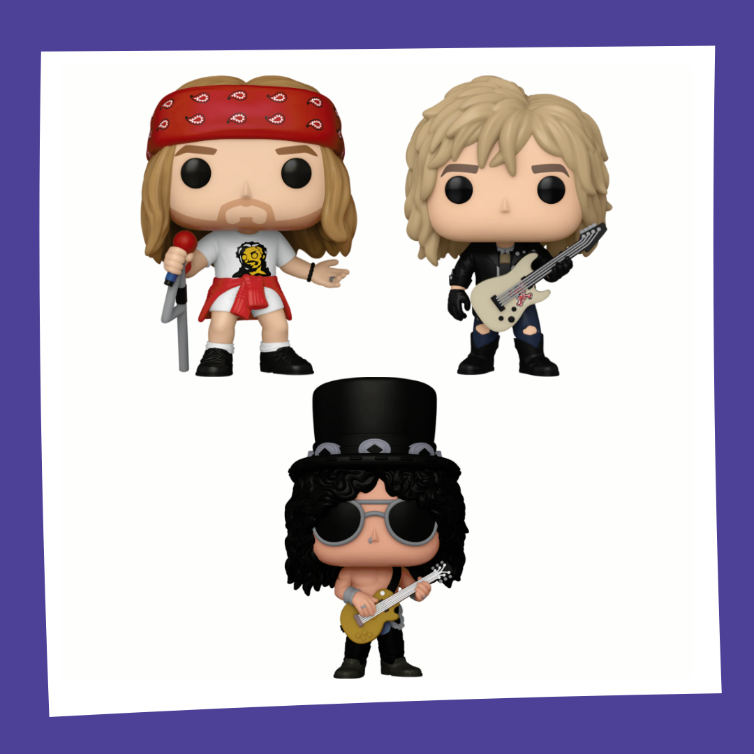 Funko POP! Guns N' Roses - Bundle x3 POP! (Chase Possible)