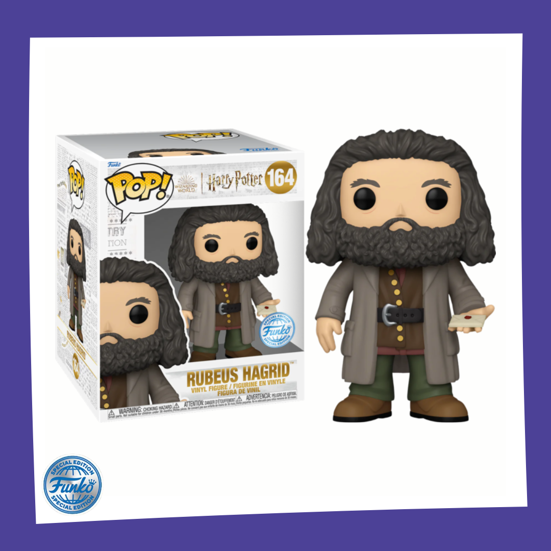 Funko POP! Harry Potter - Rubeus Hagrid & Letter 164