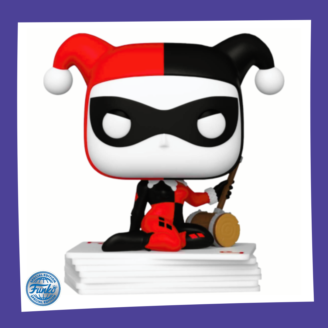 Funko POP! DC Comics - Harley Quinn & Cards 454