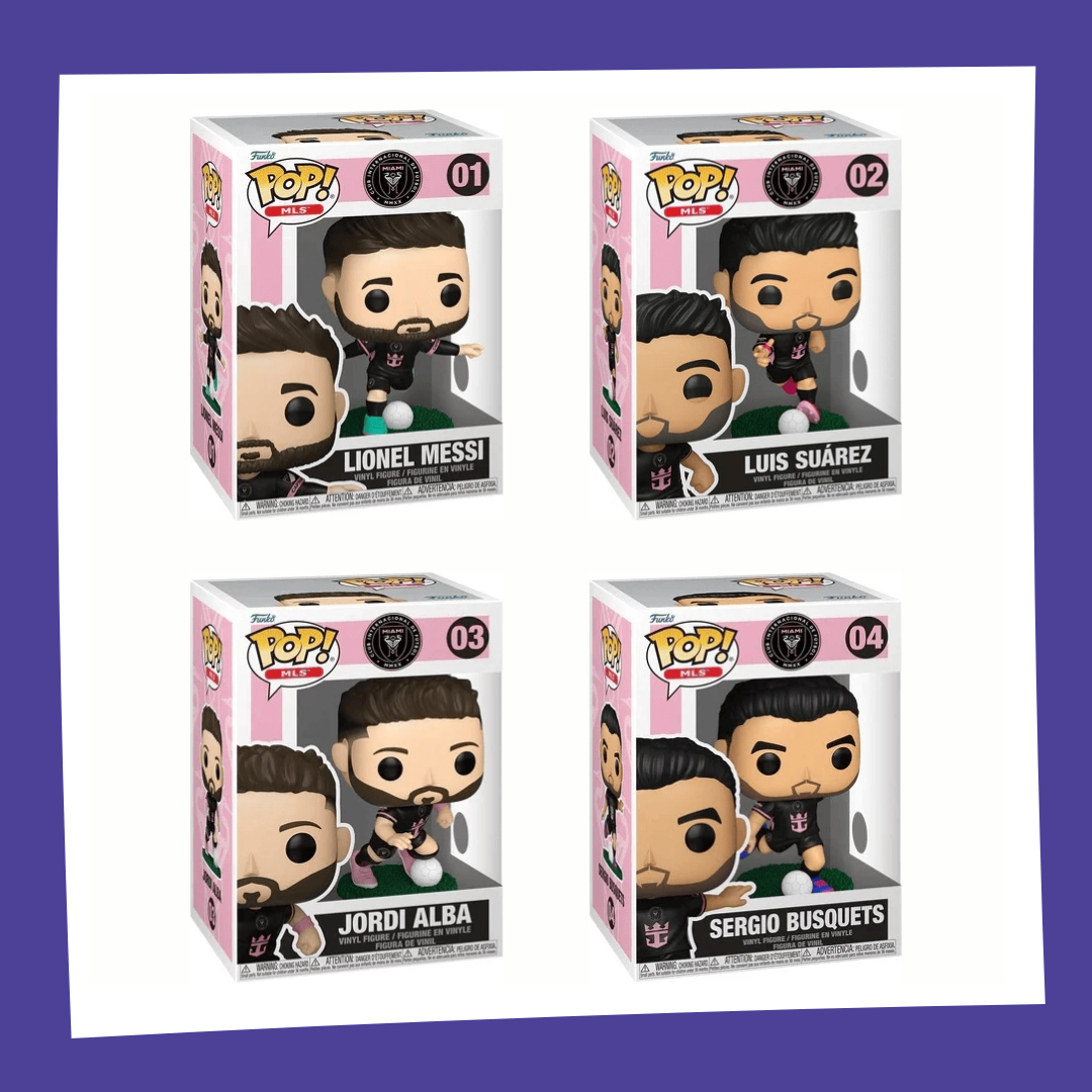 Funko POP! Inter Miami - Bundle x4 POP!