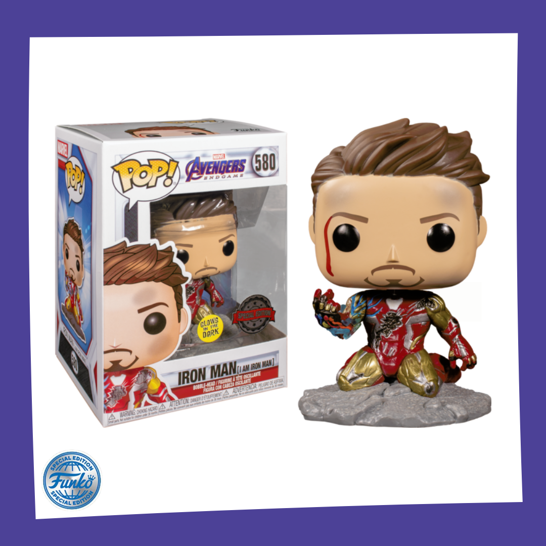 Funko POP! Avengers - I Am Iron Man Glow in the Dark 580