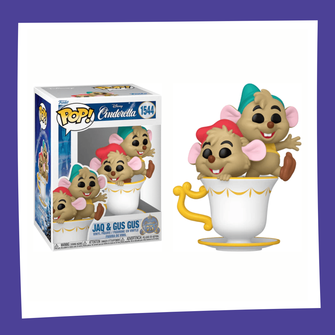 Funko POP! Disney : Cendrillon - Jaq & Gus Gus 1544