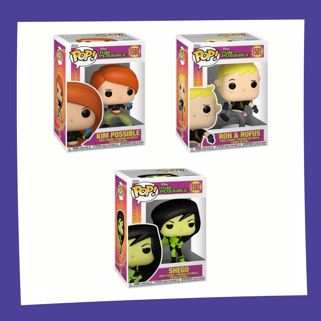 Funko POP! Disney : Kim Possible - Bundle x3 POP!