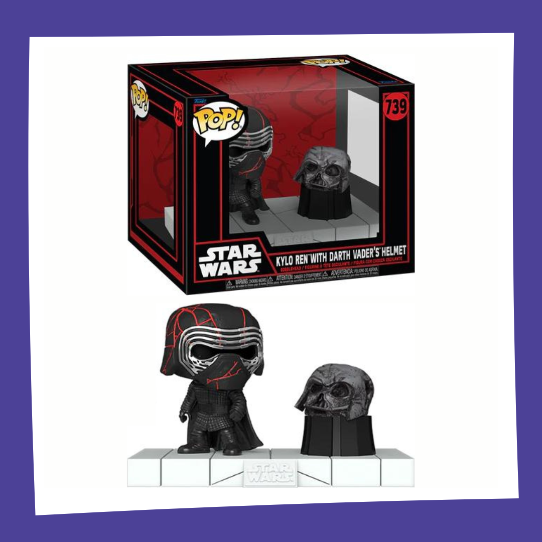 Funko POP! Star Wars : Darkside - Kylo Ren & Darth Vader's Helmet 739