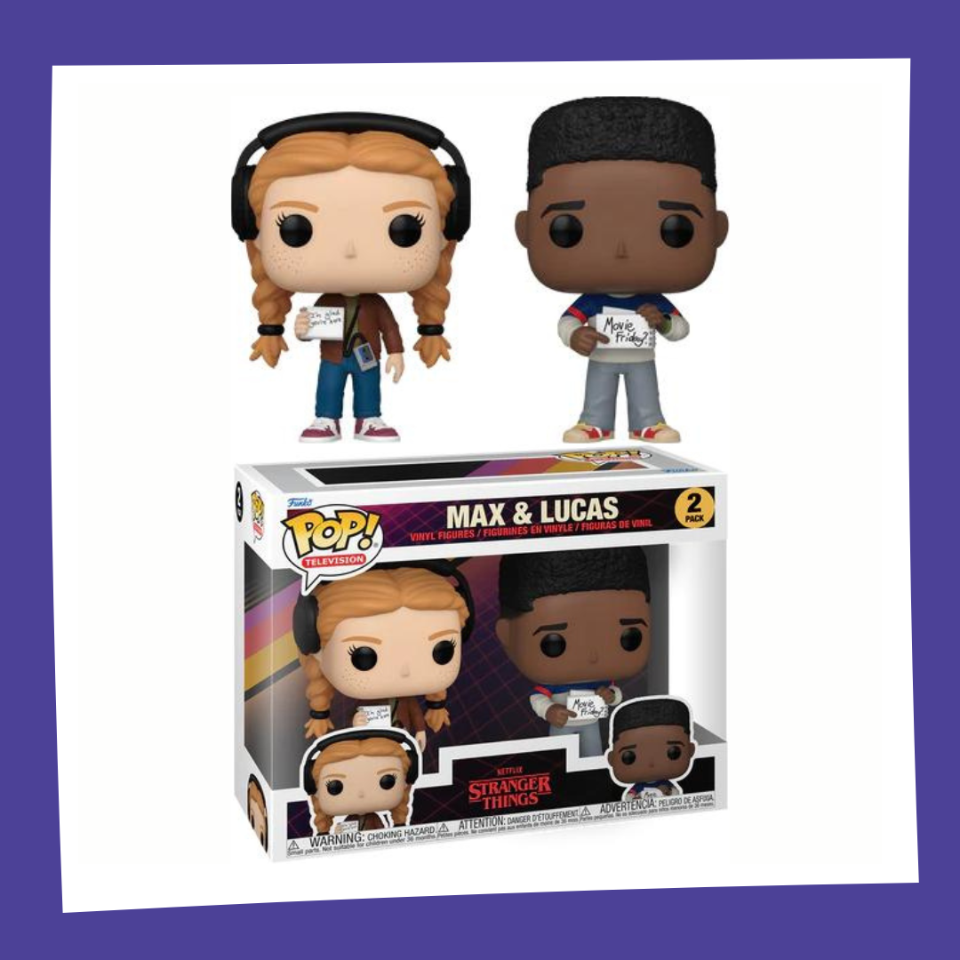 Funko POP! Stranger Things - Max & Lucas 2-Pack