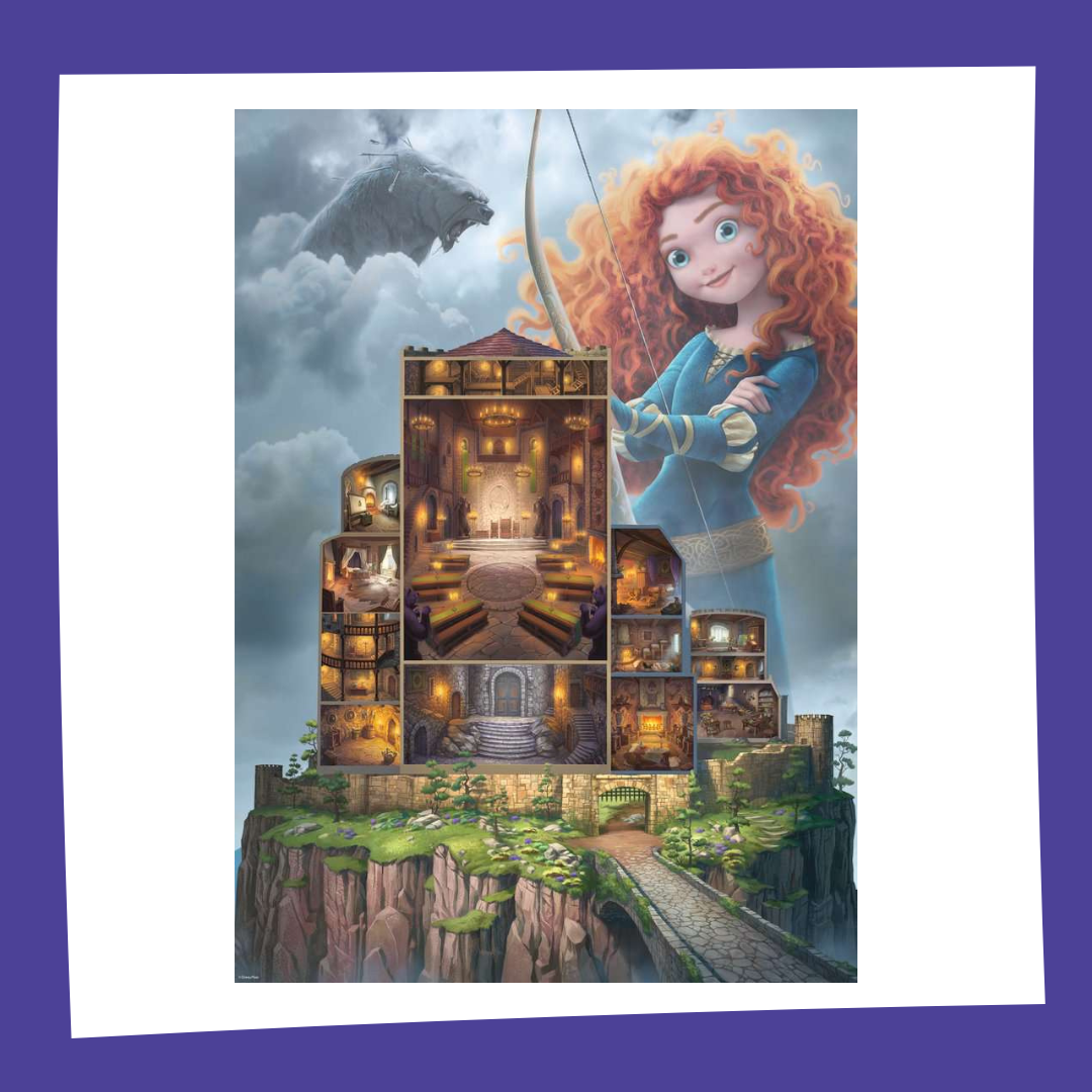 Puzzle 1000P Disney Castle Collection - Merida - Ravensburger