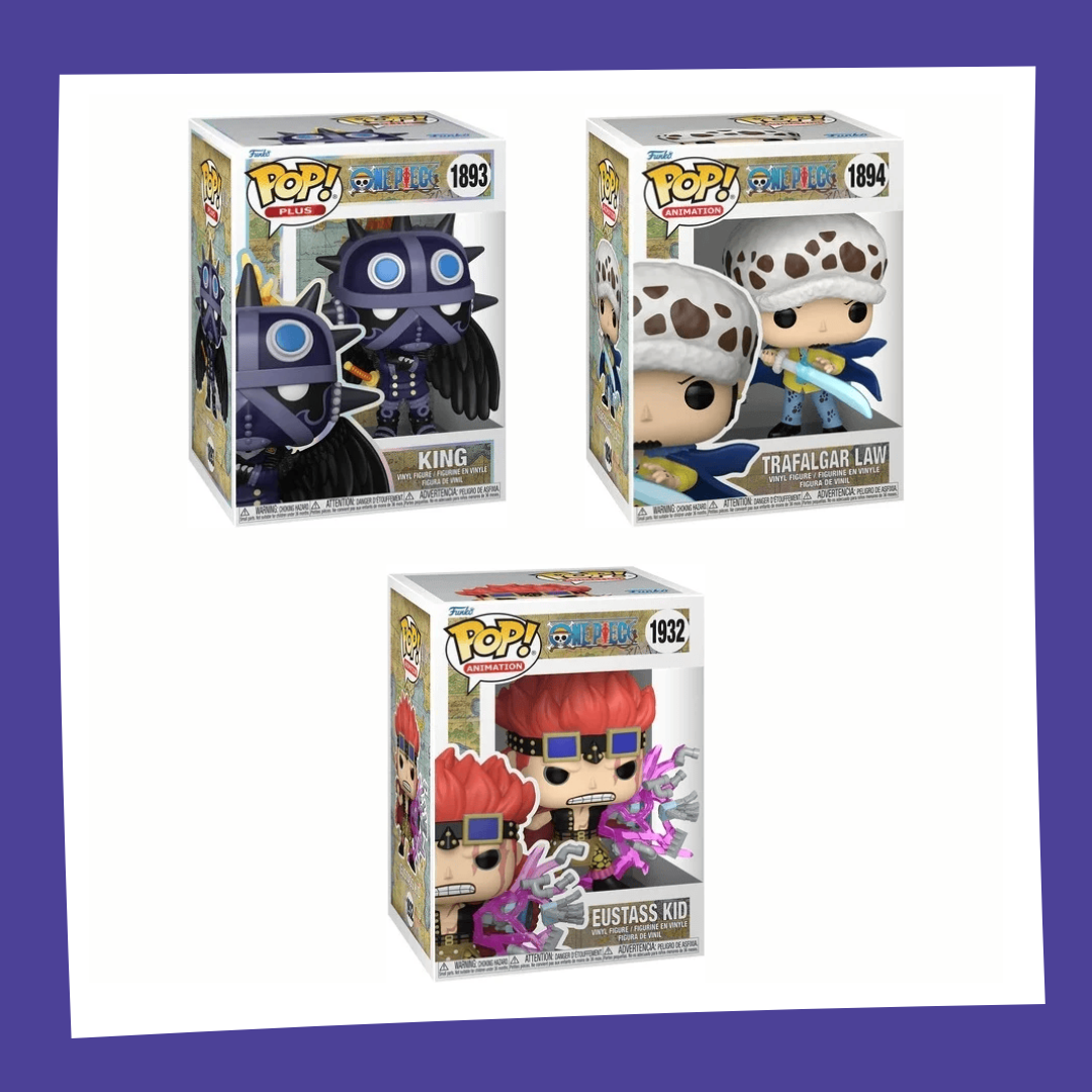 Funko POP! One Piece - Bundle x3 POP!