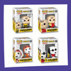 Funko POP! Snoopy (Peanuts) - Bundle x4 POP!