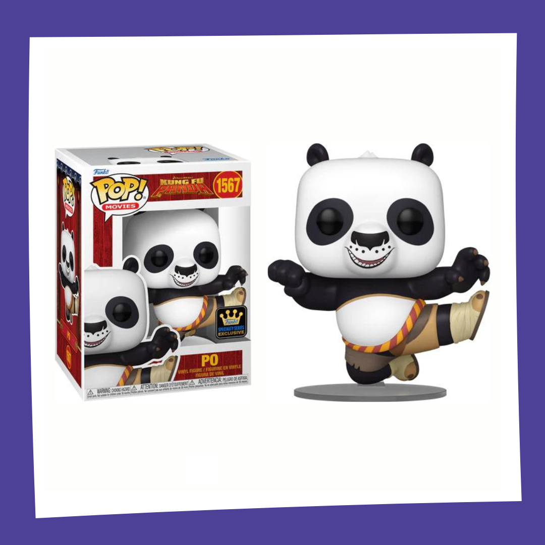 Funko POP! Kung-Fu Panda - Po 1567 (Chase Possible)