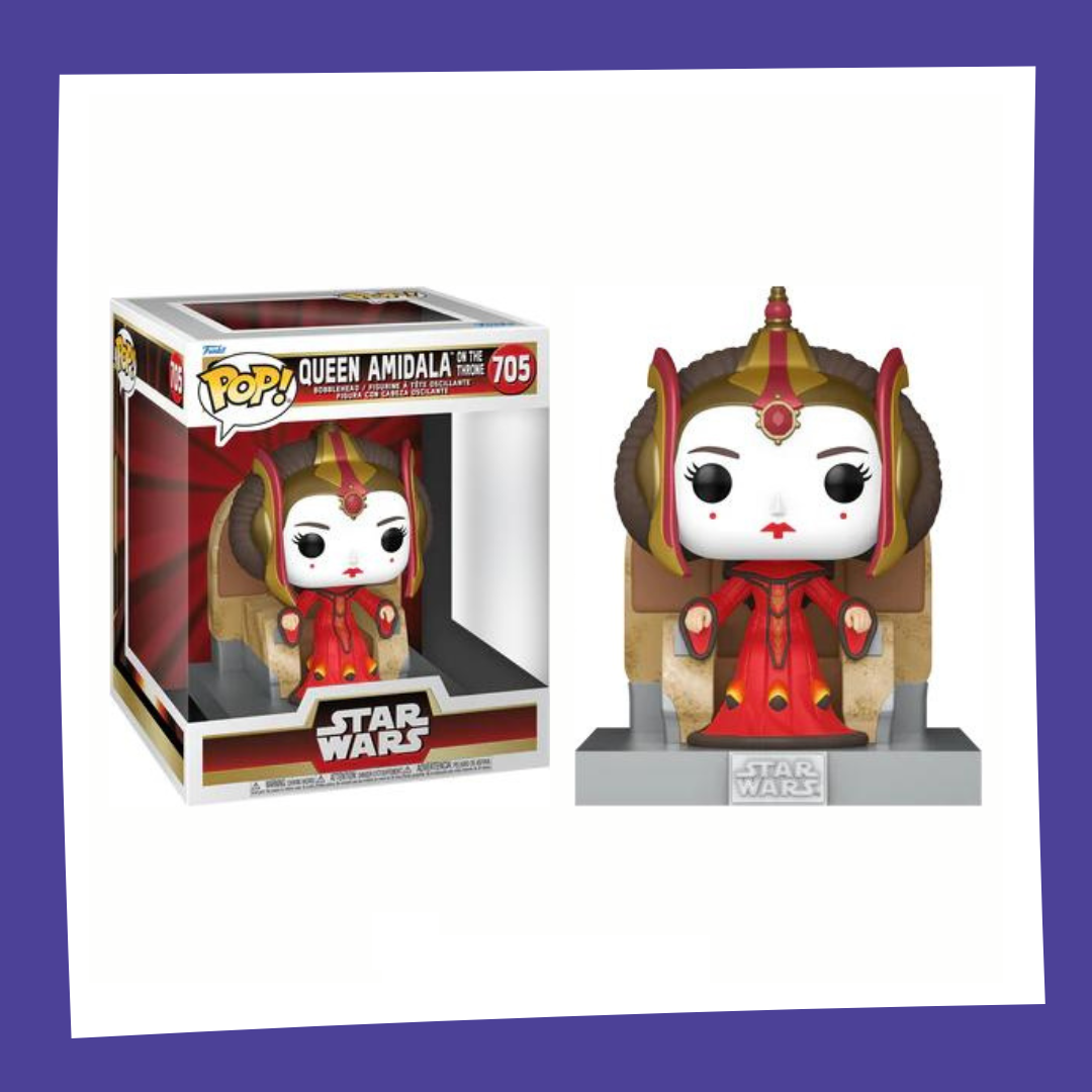 Funko POP! Star Wars - Queen Amidala on Throne 705 Deluxe