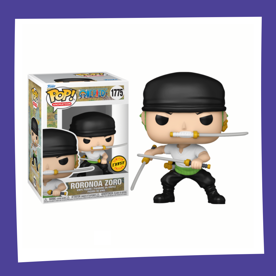 Funko POP! One Piece - Roronoa Zoro (Two Sword Style) 1775 (Chase Possible)