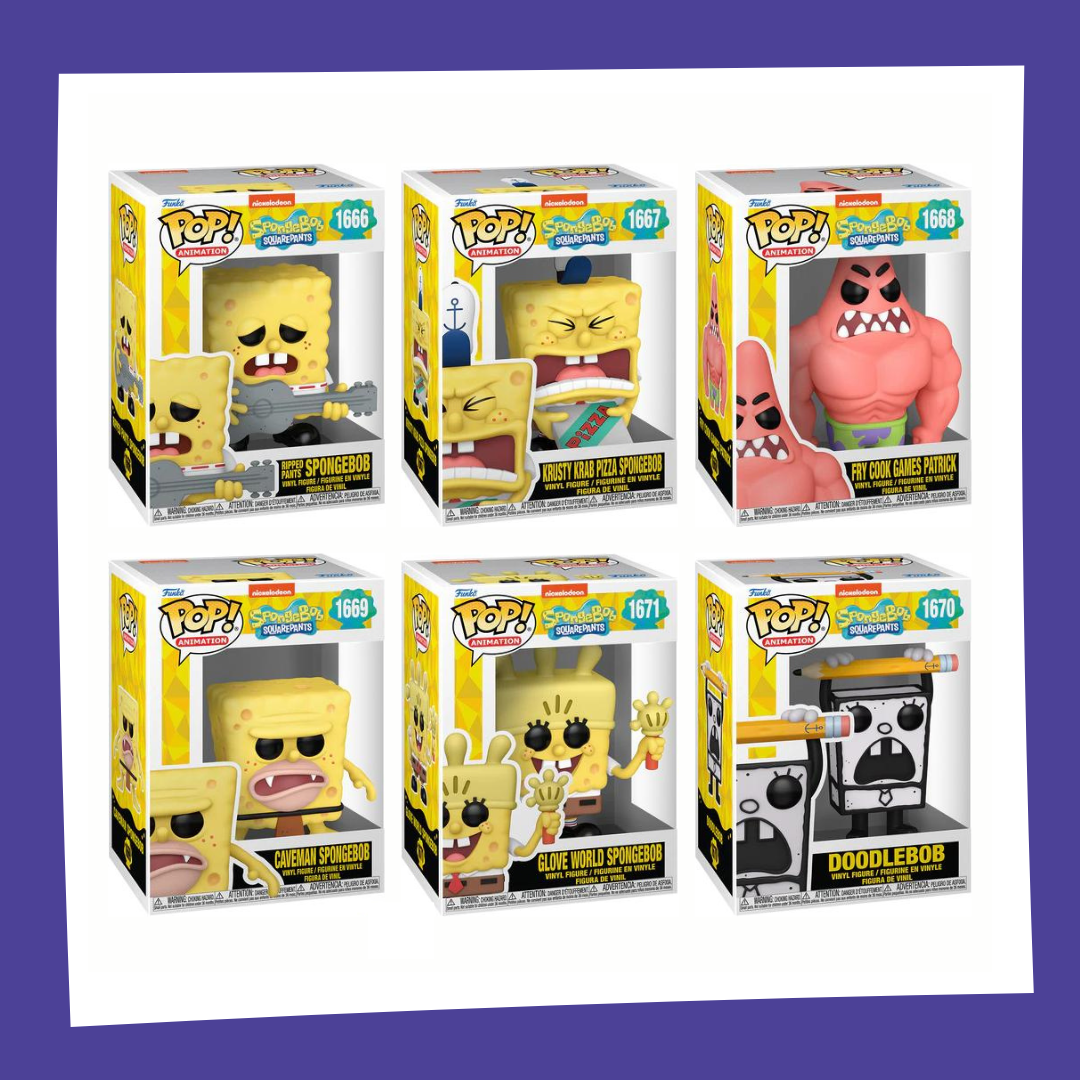 Funko POP! Spongebob Squarepants - Bundle x6 POP!