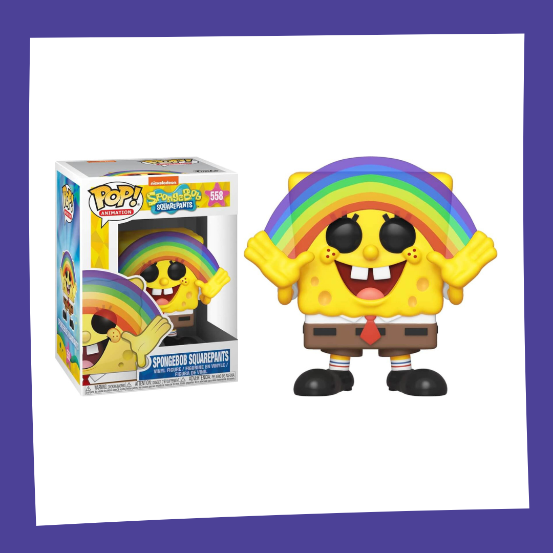 Funko POP! Spongebob Squarepants - Spongebob with Rainbow 558