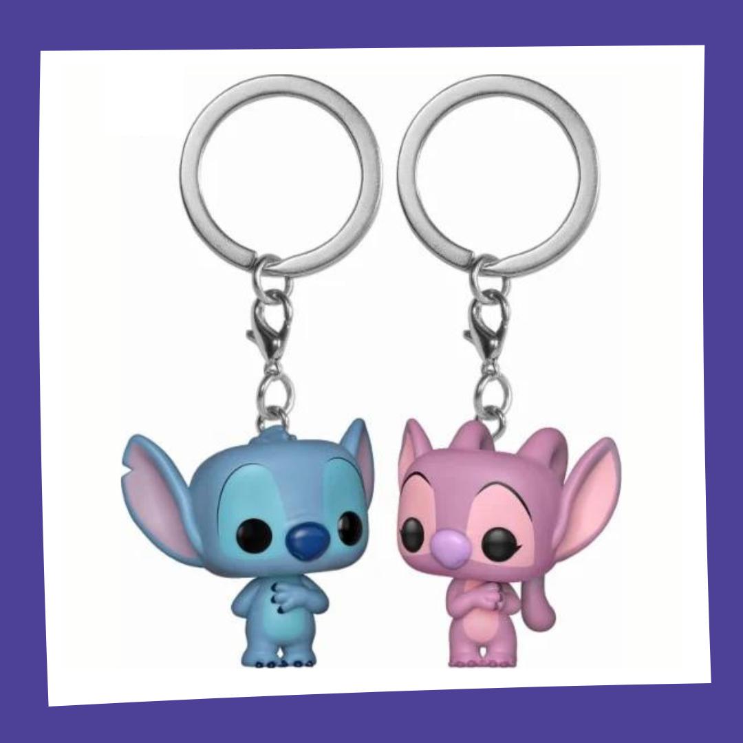 Funko Pocket POP! Keychain Disney - Stitch & Angel