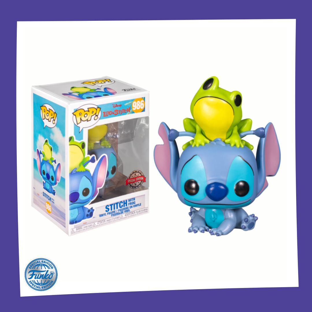 Funko POP! Disney - Stitch & Grenouille 986