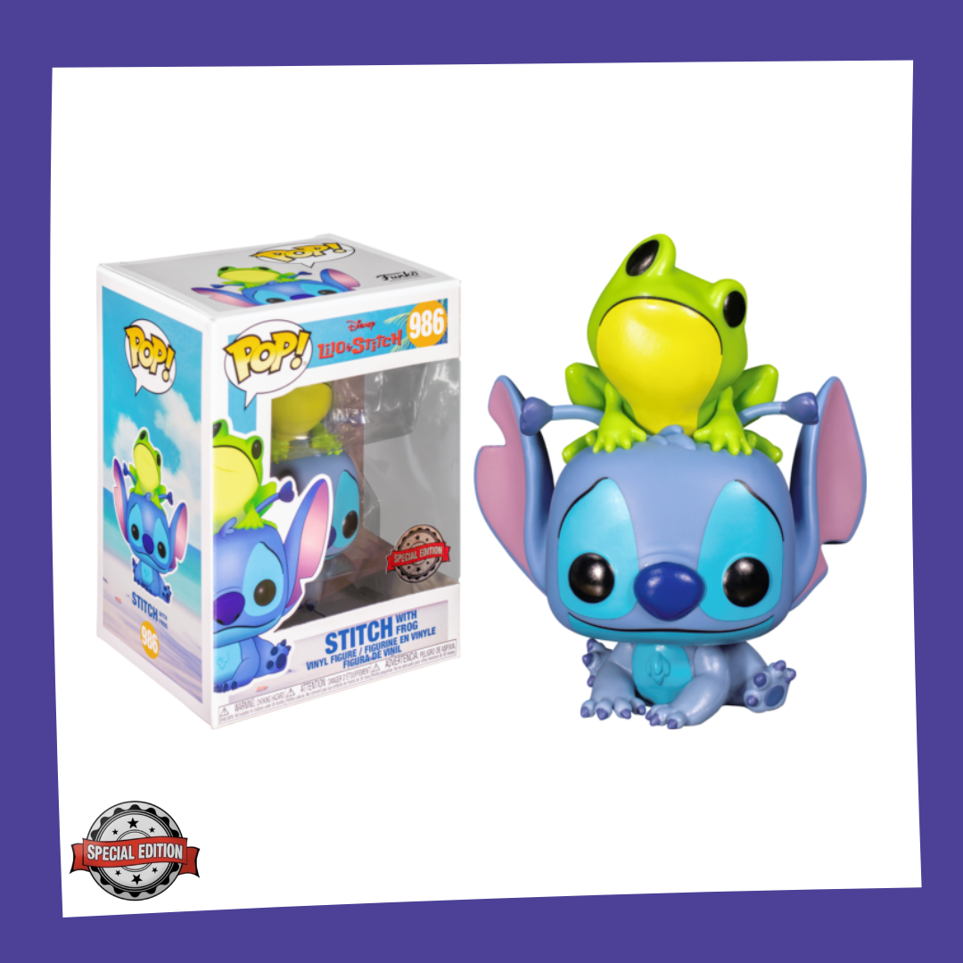 Funko POP! Disney - Stitch & Frog (Grenouille) 986 - Précommande