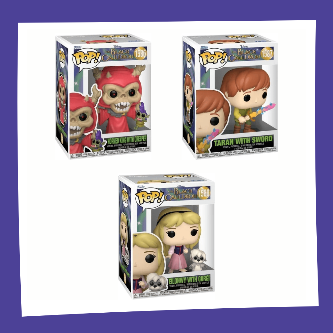 Funko POP! Disney : Taram et le Chaudron Magique - Bundle x3 POP!