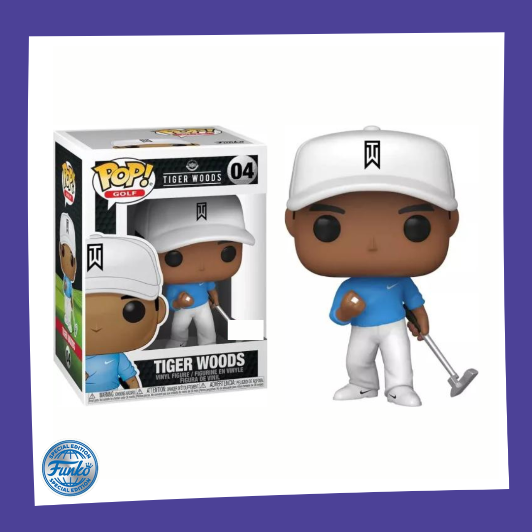 Funko POP! Tiger Woods - Tiger Woods (Blue Shirt) 04