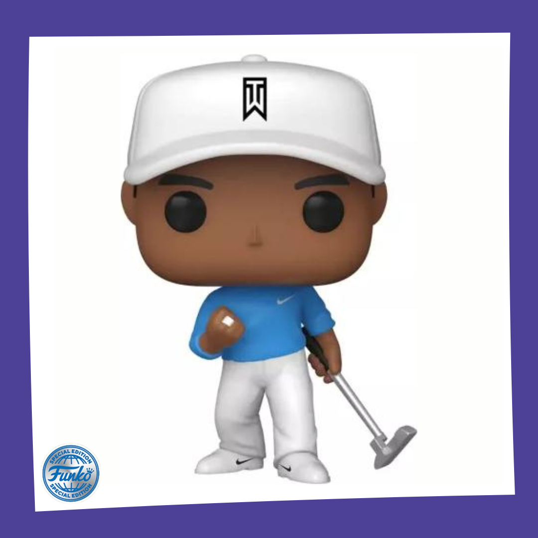 Funko POP! Tiger Woods - Tiger Woods (Blue Shirt) 04