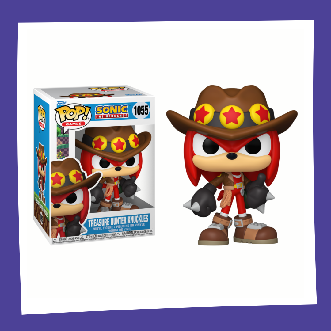 Funko POP! Sonic The Hedgehog - Treasure Hunter Knuckles 1055