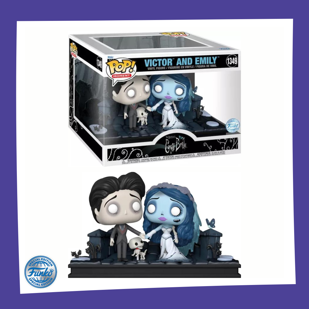 Funko POP! Corpse Bride - Victor & Emily 1349 Movie Moment